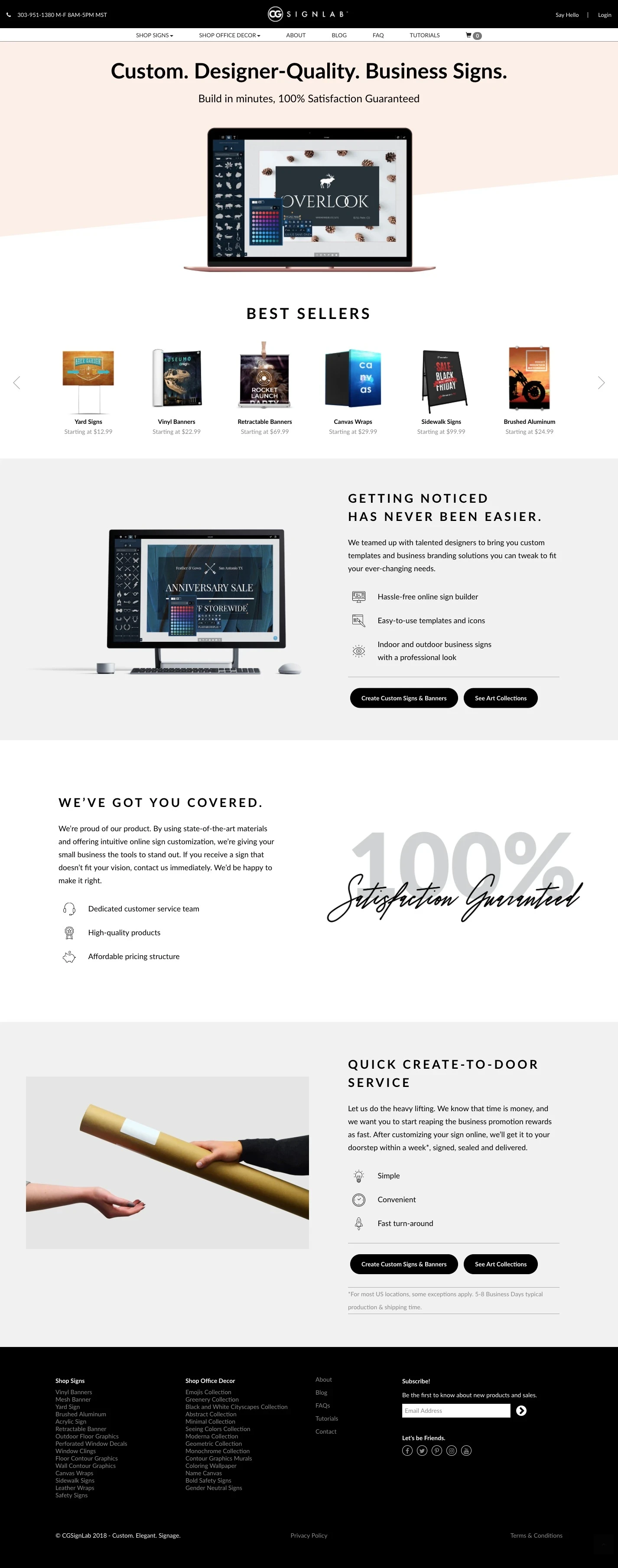CG Sign Lab Homepage